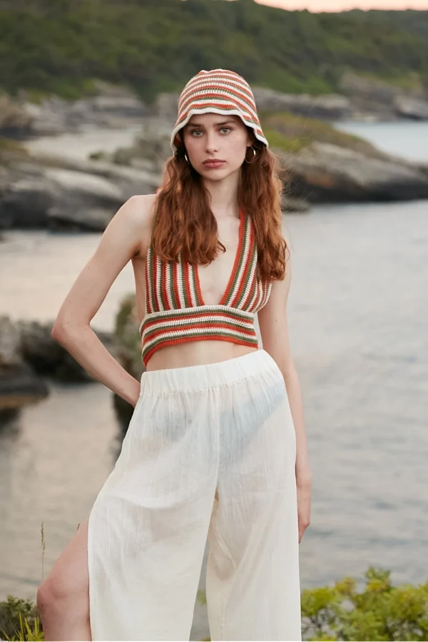 Hand Knitted Crop Sun - Image 4