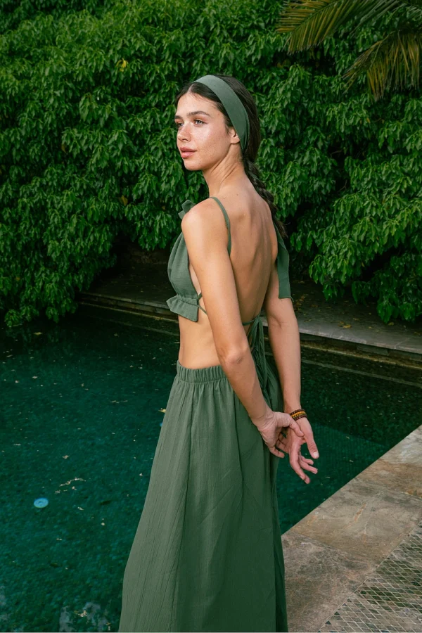 Palazzo Pant - Khaki - Image 18