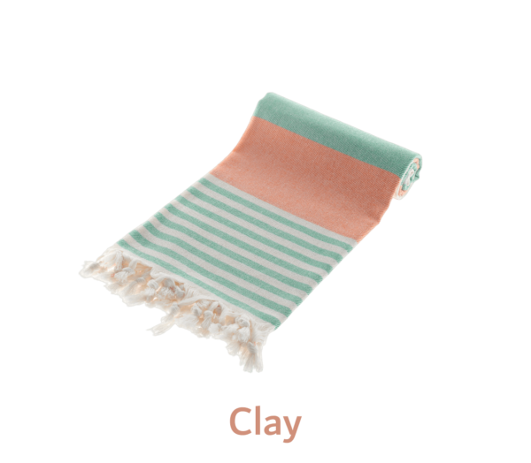 Striped 100% Cotton Peshtemal - Image 5