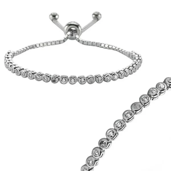 925k Elegant Waterway Elevator Women’s Bracelet – Unique Fashion Accessory